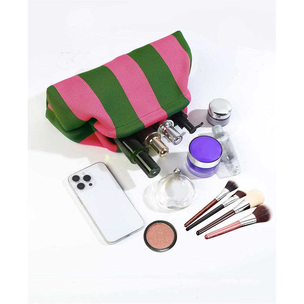 Woven Clutch Purses For Woman,Summer Beach Purse For Vacation, Woven Striped Dumpling Bag,Crochet Evening Handbag