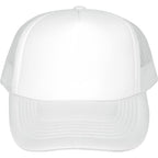 Gelante Sublimation Blank Trucker Hats - Polyester Foam Mesh Snapback Baseball Cap