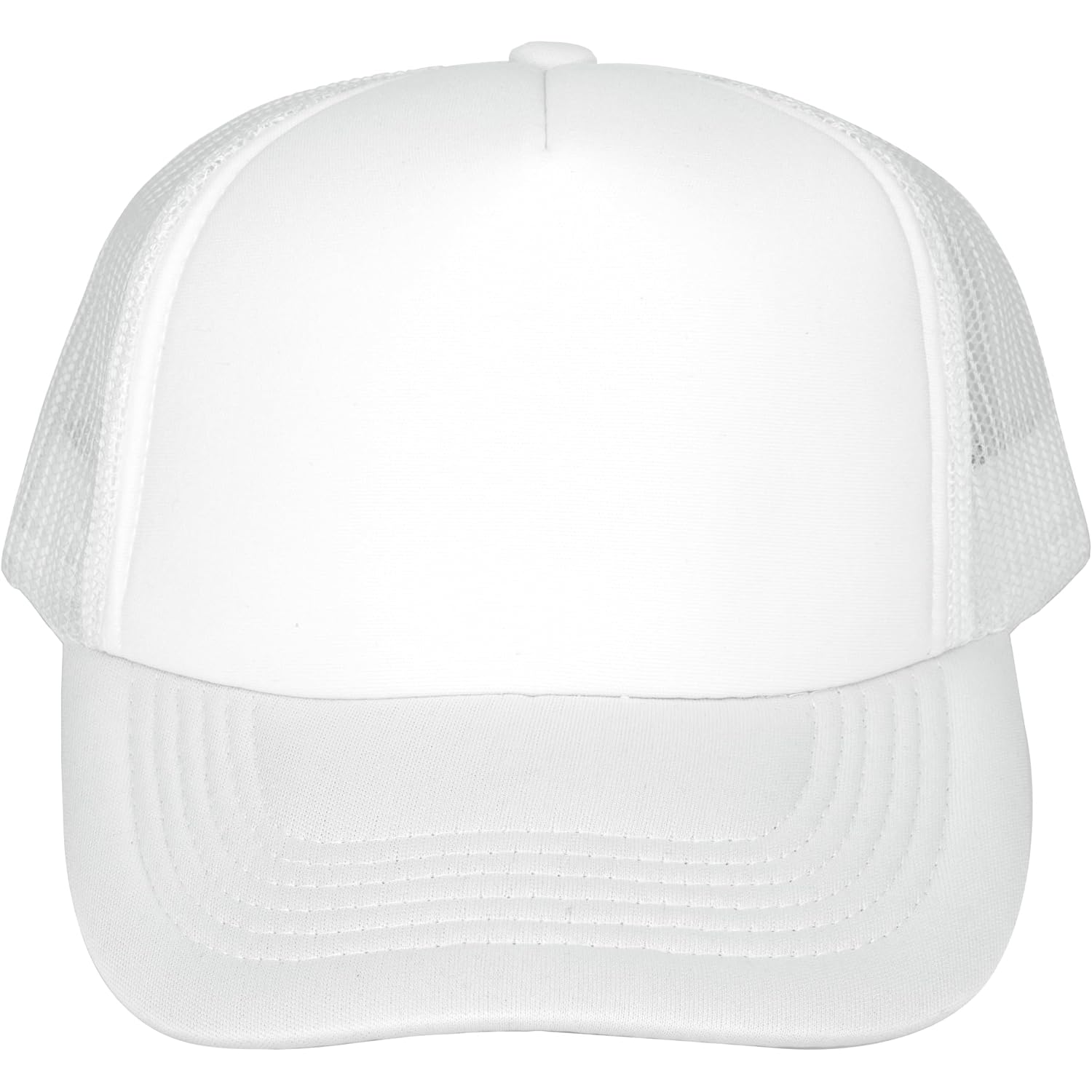 Gelante Sublimation Blank Trucker Hats - Polyester Foam Mesh Snapback Baseball Cap