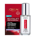 L'Oreal Paris Revitalift Hyaluronic Acid + Caffeine Hydrating Eye Serum For Dark Circles, Fragrance Free .67 Fl. Oz + Moisturizer Sample