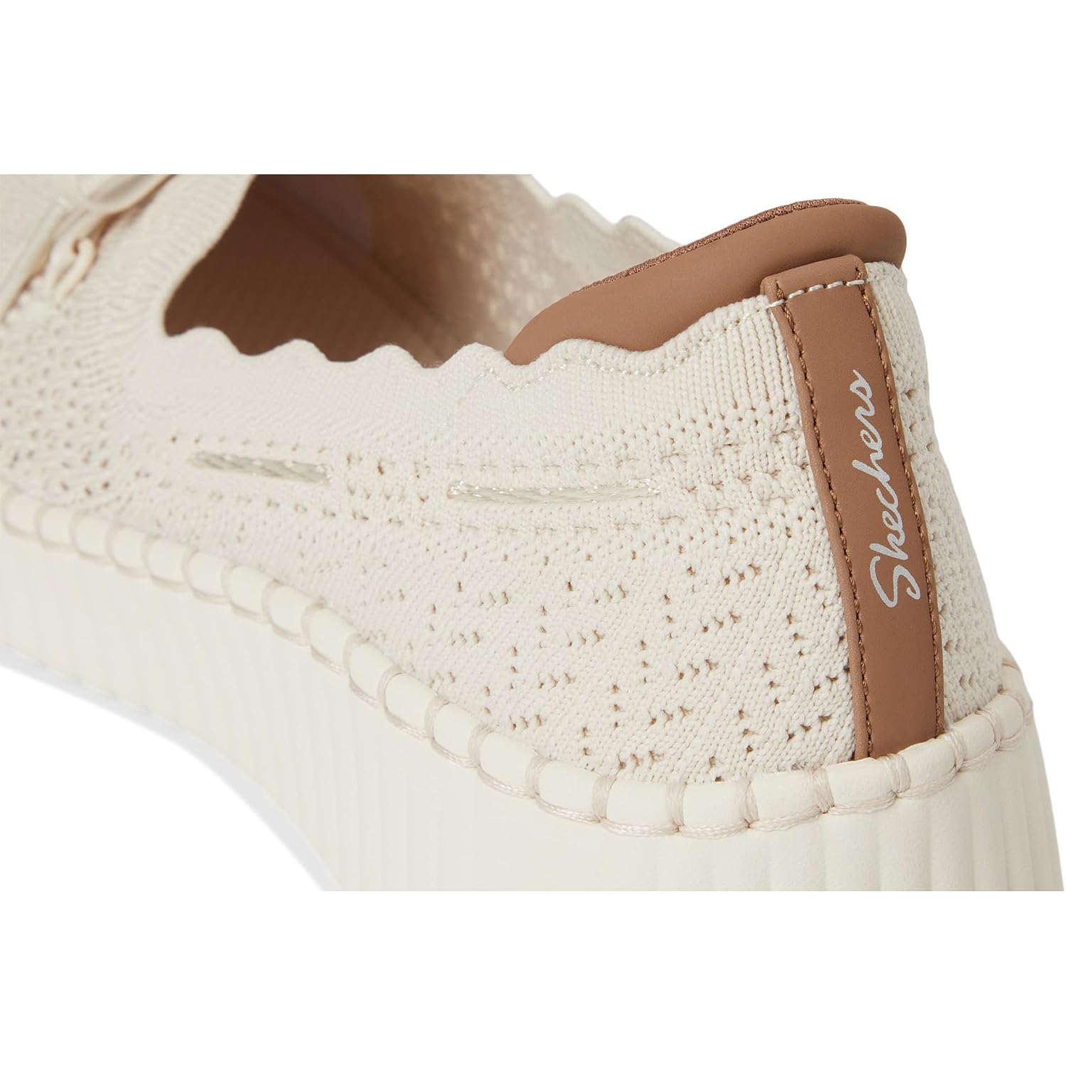 Skechers Women'S Wilshire Blvd Knit Sail Sneakers