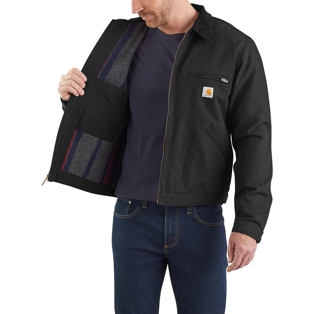 Carhartt Men'S Iconic J01 Duck Detroit Jacket