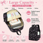 Backpack For Teen Girls Bookbags School Backpack With Lunch Box And Pencil Case 3 In 1 School Bags Set
