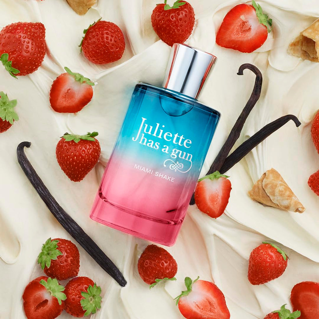 Juliette Has A Gun Miami Shake Eau de Parfum – Gourmand Fruity Vanilla Perfume for Women (Strawberry, Ice Cream, Vanilla Absolute)