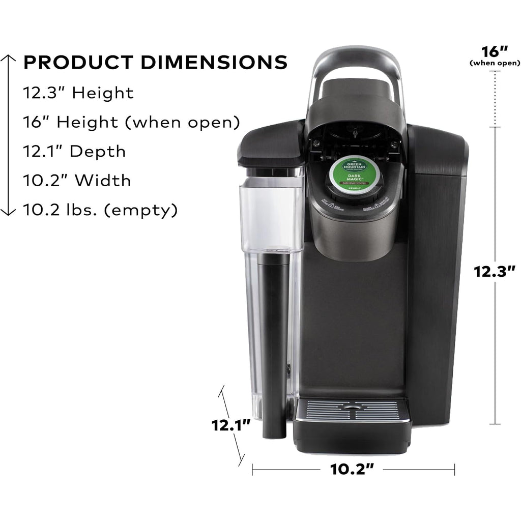 Keurig K-1550 Small Business Single Serve Coffee Maker, 96 Oz Water Reservoir, Black