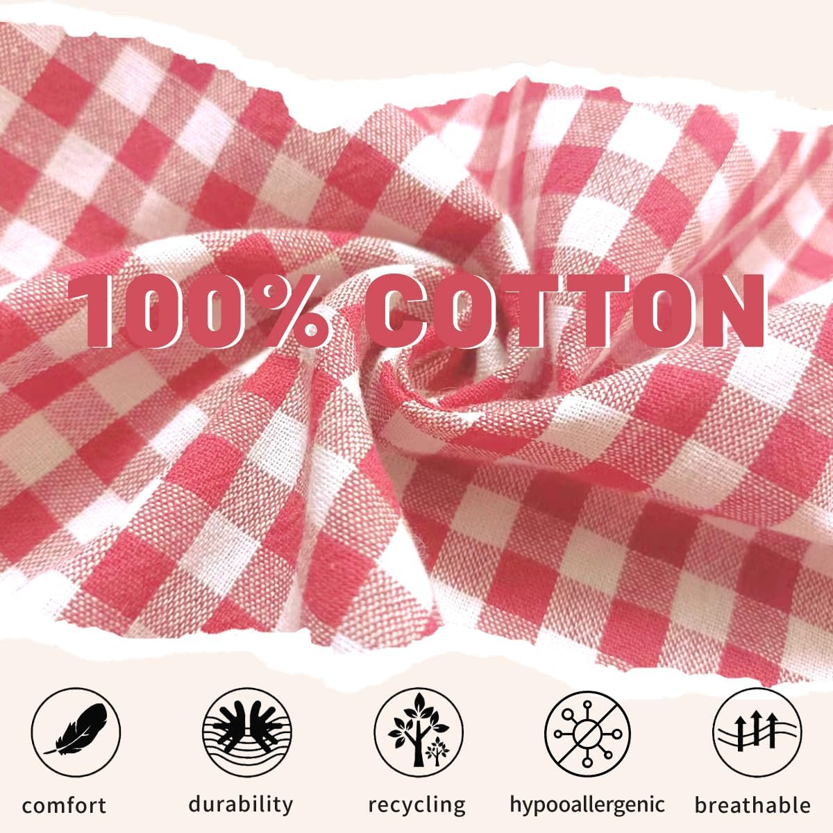 Women Cotton Gingham Button Down Shirts Slim Fit Sleeveless Blouses Plaid Tops Summer Clothes Fashion Outfits