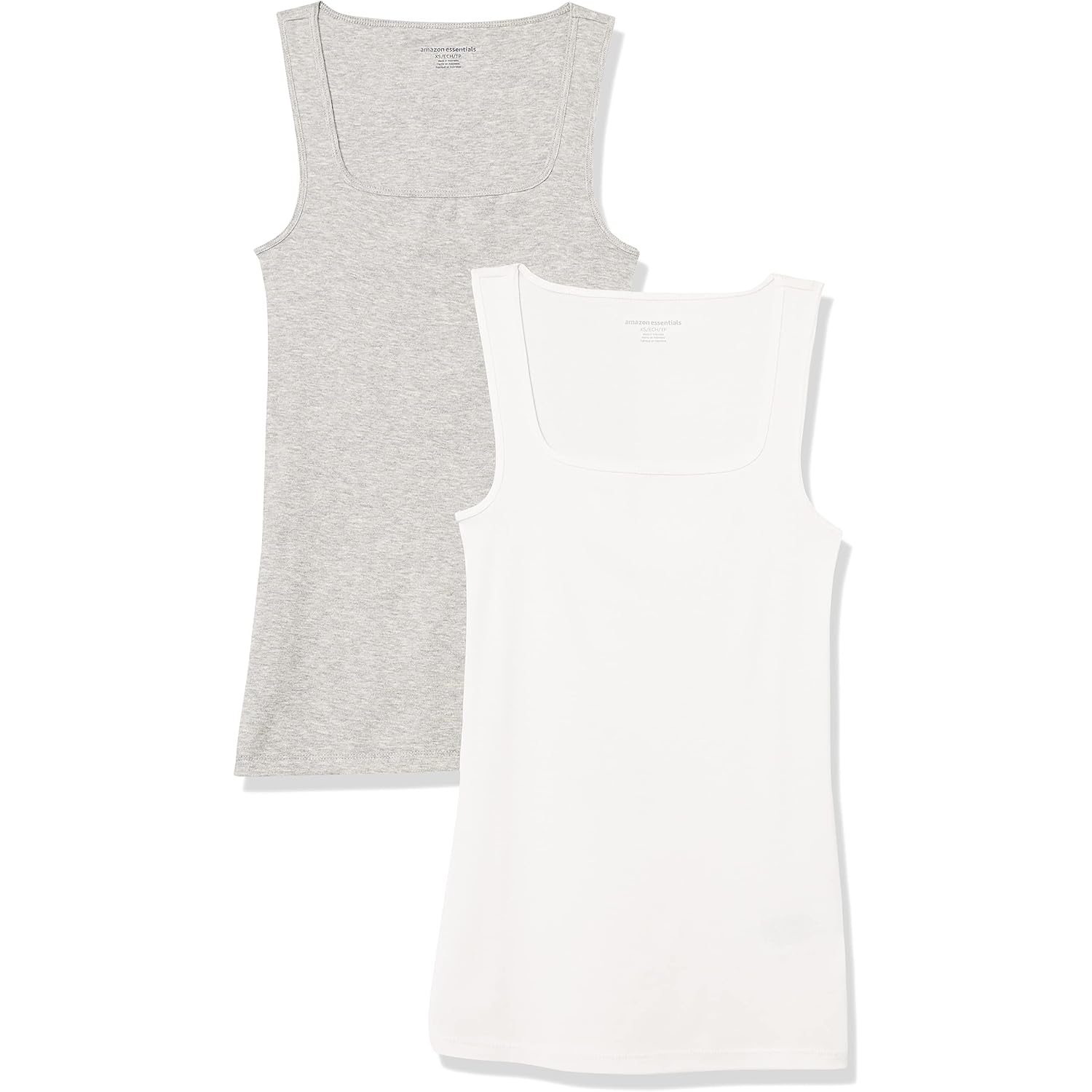 Amazon Essentials Women'S Slim Fit Square Neck Tank Top