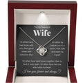 Birthday Gifts for Wife from Husband | Soulmate Necklace with Heartfelt Message Card & Box | Anniversary, Birthday, Christmas or Valentine’s Day Gift for Girlfriend, Fiancée