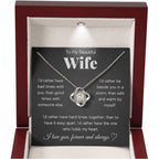 Birthday Gifts for Wife from Husband | Soulmate Necklace with Heartfelt Message Card & Box | Anniversary, Birthday, Christmas or Valentine’s Day Gift for Girlfriend, Fiancée