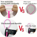Aigee 6Pcs Topsy Tail And Hair Loop Styling Tool Set - Ponytail Makers, French Braid Loops In Large And Small, Hair Pull Through Tools (Pink, Blue, Purple) For Women And Girls