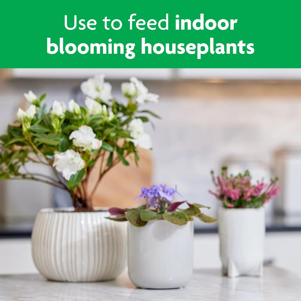 Miracle-Gro Blooming Houseplant Food, 8 Fl. Oz. | Fertilizer For Indoor Plants
