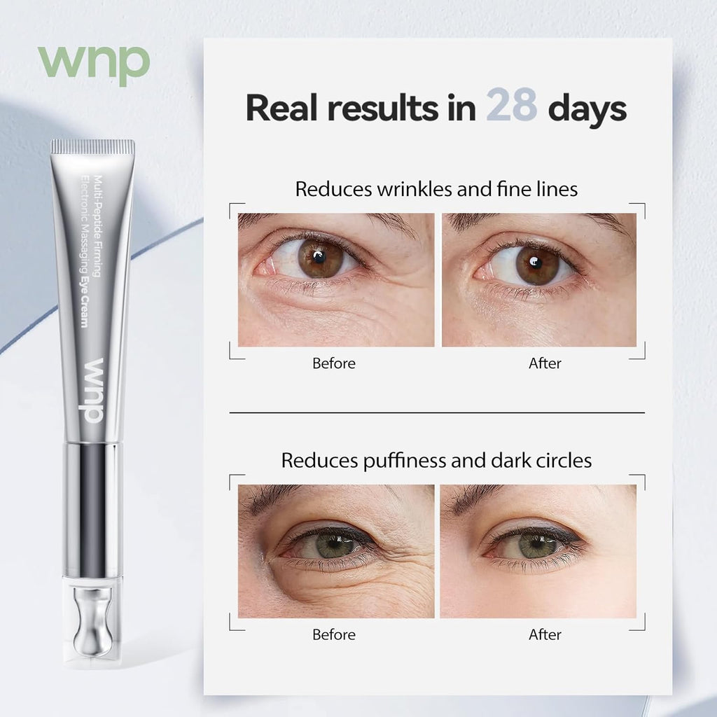 Wnp Eye Cream|Wrinkle Eraser Eyecream, Multi-Peptide Firming Eye Tightener, Anti-Aging Eye Cream For Puffiness And Bags Under Eyes Cream