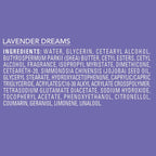 Jergens Shea Fusion Lavender Dreams Body Lotion, Scented Lotion, Moisturizer With Shea Butter And Vitamin E, 14 Fl Oz