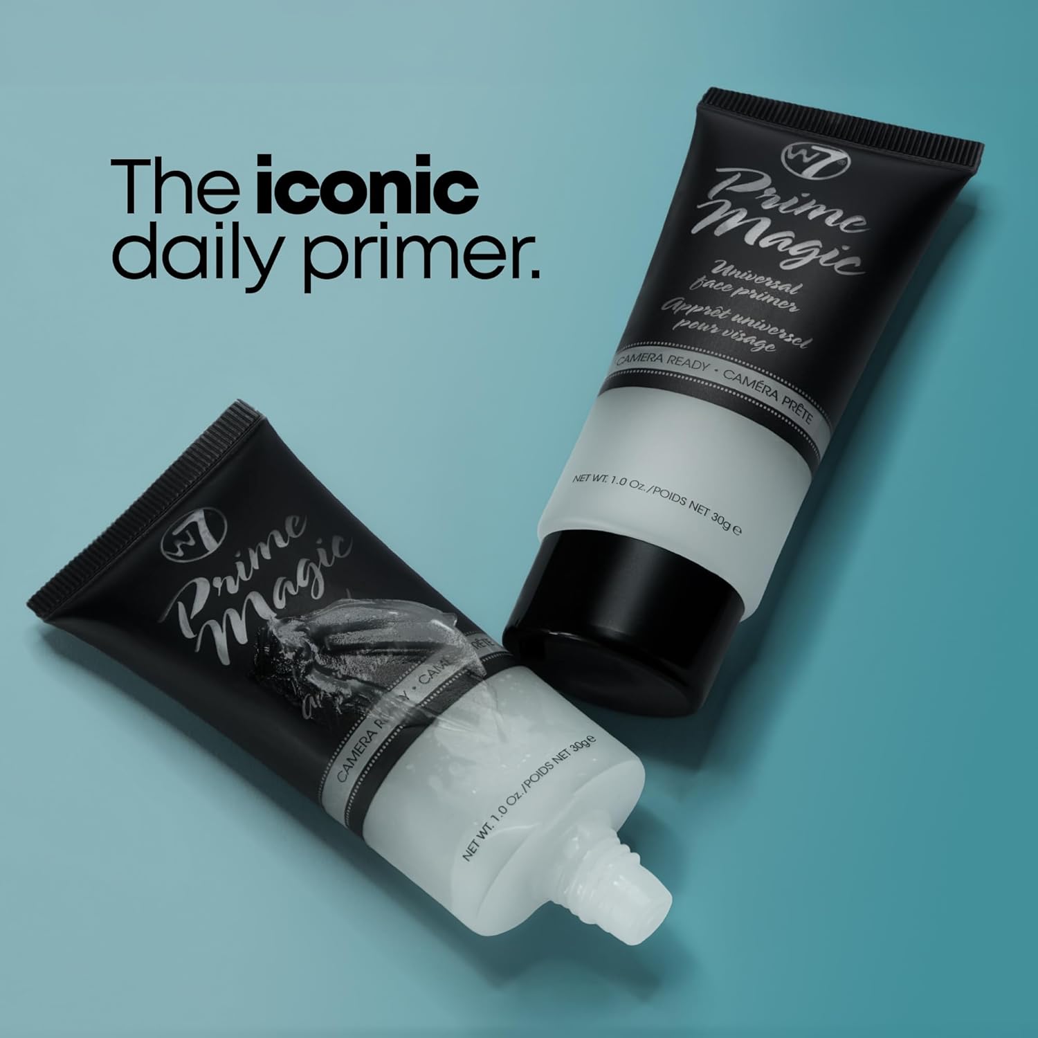 W7 Prime Magic Face Primer - Clear Makeup Base Priming Formula For Flawless Skin - Vegan Makeup