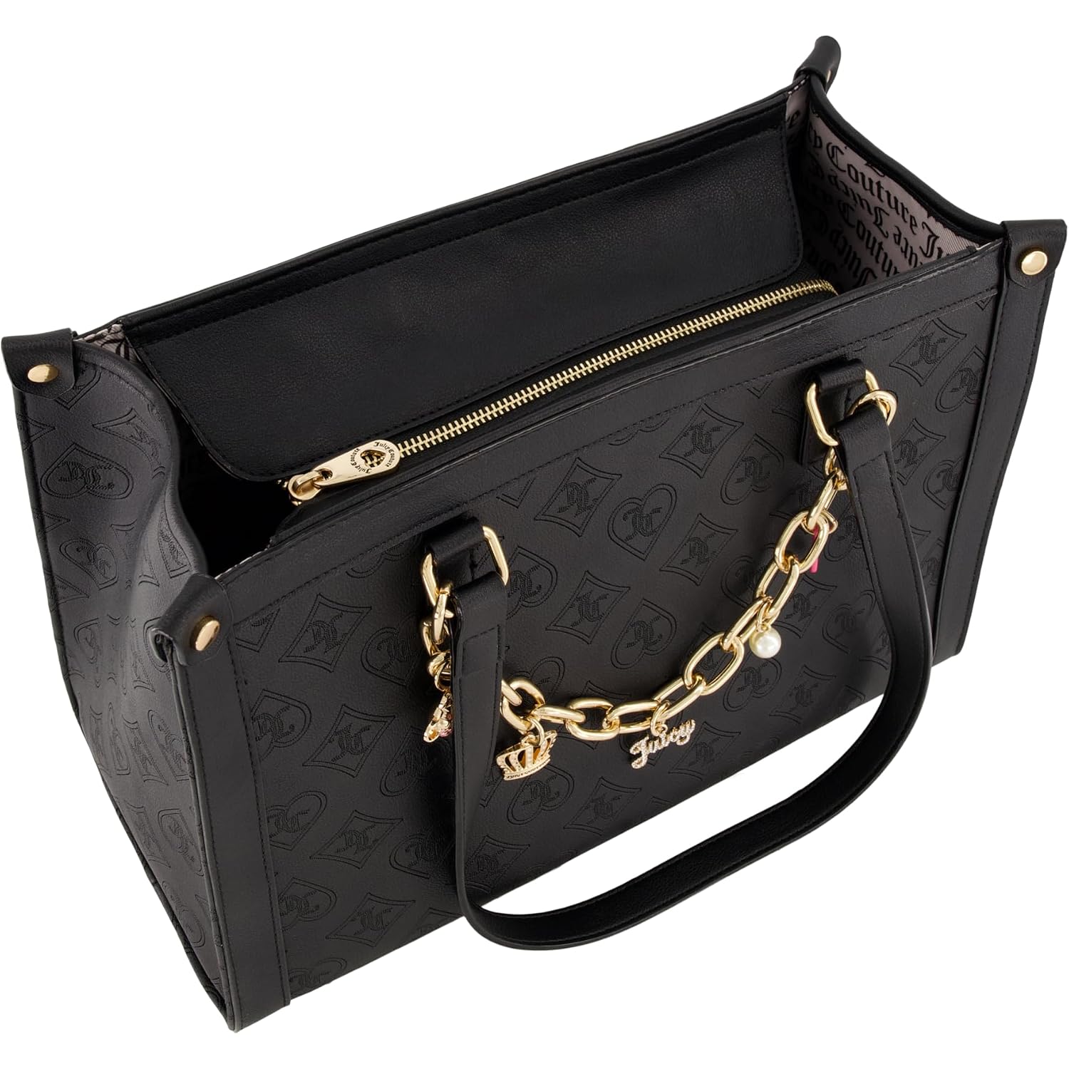 Juicy Couture Women'S Top Notch Tote Bag, Stylish & Versatile Designer Purse For Everyday Wear