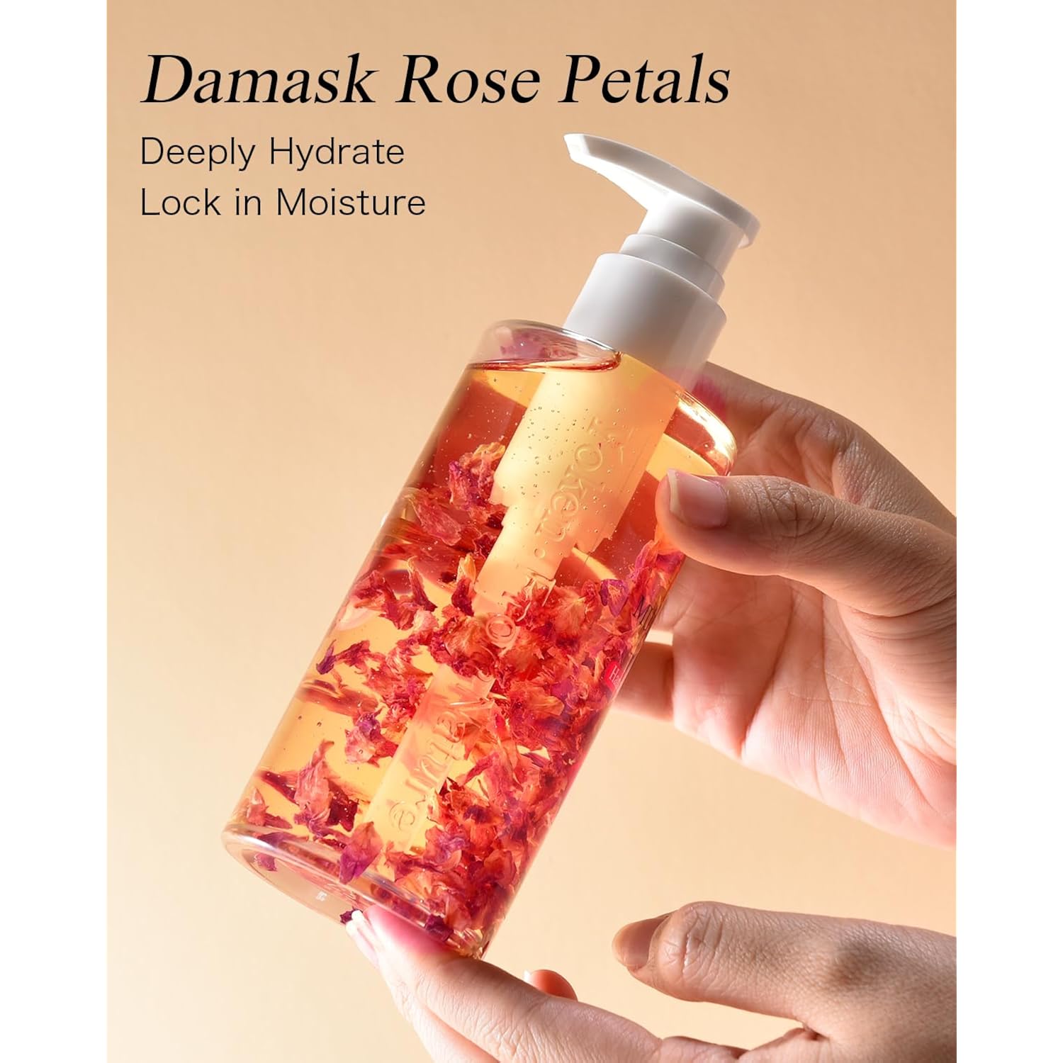 Multi-Used Body Oil For Skin Usda Certified,Face,Hair And Nails,Multi Purpose Organic Oil With Rose Petals,Vitamin E & Almond Oil Nourishing & Hydrating ,Body Oil For Moisture & Skin After Bath Oil