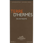 Terre D'Hermes by Hermes for Men 3.3 oz Eau de Toilette Spray