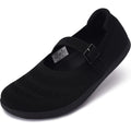 Whitin Women'S Barefoot Mary Jane Flats + Wide Toe Box + Zero Drop Sole + Adjustable Straps