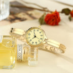 TWOPTION Women's Wrist Quartz Watches Bracelet Watch,Reloj para Mujer Small Dainty Watch for Women Christmas Gifts