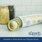 Superb Canning Lids – Regular Mouth Mason Jar Lids – Baker’S Dozen/Bulk Package Of 156 Lids – Made In The Usa