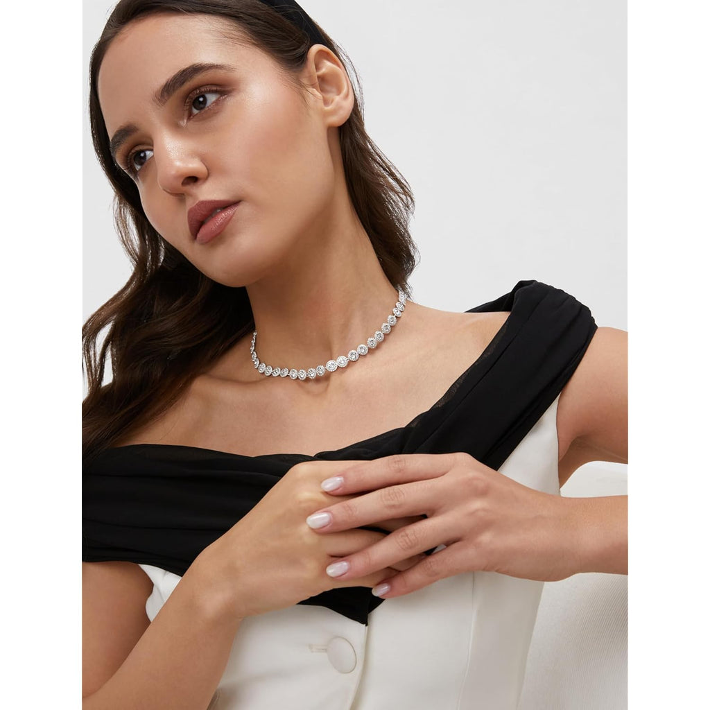 Swarovski Una Angelic All-Around Crystal Necklace Collection