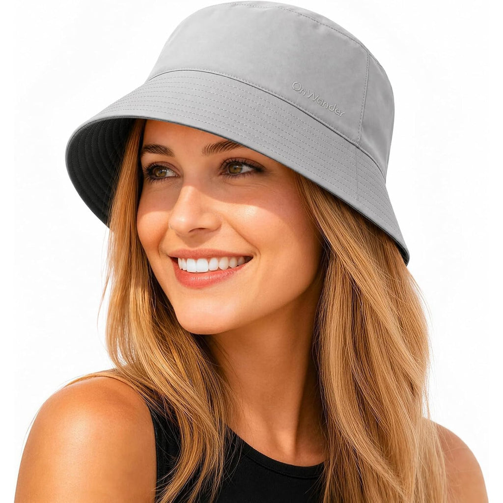 Cooling Bucket Hat For Women Men,Lightweight Wide Brim Sun Hat For Beach,Golf, Fishing,Moisture-Wicking&Foldable