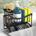Fssvcd Maifan Sink Caddy Sponge Holder for Kitchen with Brush Holder and Stainless Steel Self Drain Tray, Rustproof Kitchen Sink Organizer for Sponge, Soap Dispenser Storage Accessories