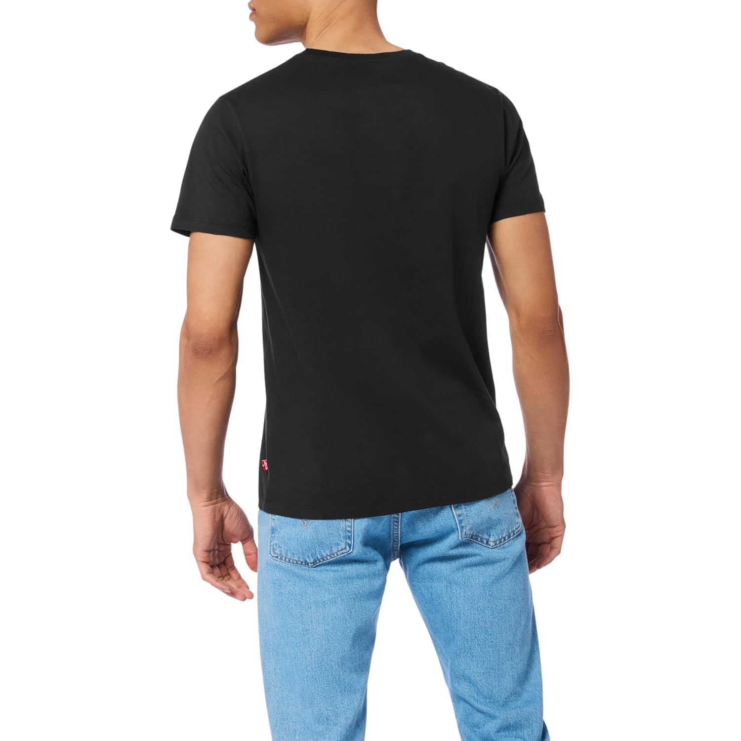 Levi'S Men'S 4-Pack Basic Crew Neck T-Shirt, Soft Cotton, Tag-Free, Breathable Comfort