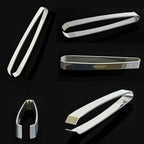 [Made In Japan] Kwizing Fish Bone Tweezers By Rci Global - Non-Slip, Precision Grip - Debone Salmon, Bass, Catfish - Stainless Steel Handmade Japanese Craftsmanship (4 3/4")