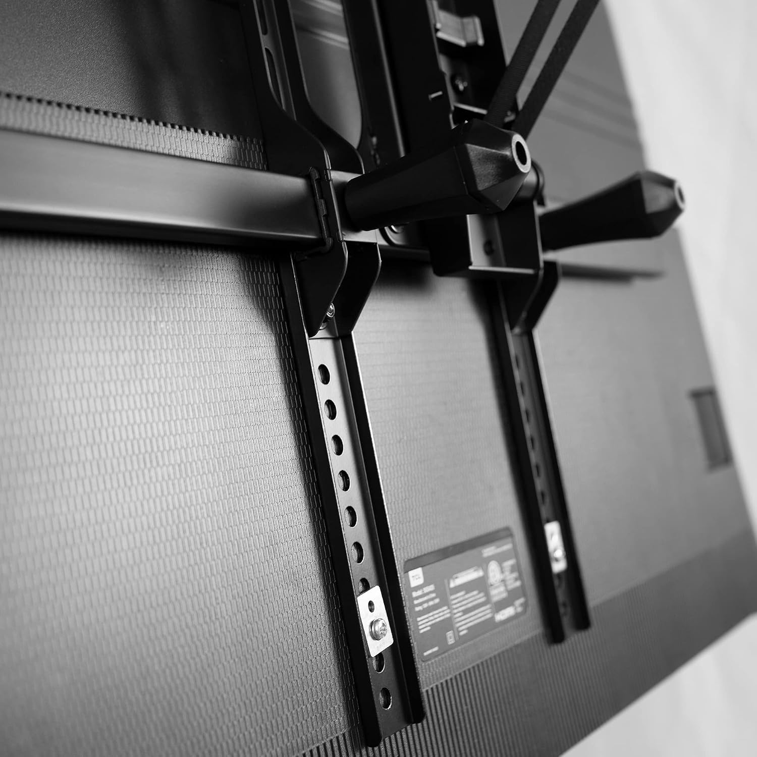 Vivo Vertical Vesa Extender Plate Bracket Kit Designed For Low Vesa Pattern Tv’S, Fits Tv Ceiling Mounts, 2 Brackets, Black, Mount-Ad165 | Adapter Plate Designed For Low Vesa Pattern Tvs, Fits Tv Ceiling Mounts, 2 Brackets, 6.5 Inch Extension