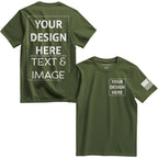 Custom Shirts For Men, Custom Shirt Unisex Fit Mens & Womens, Customized Tshirt Design Your Own Black