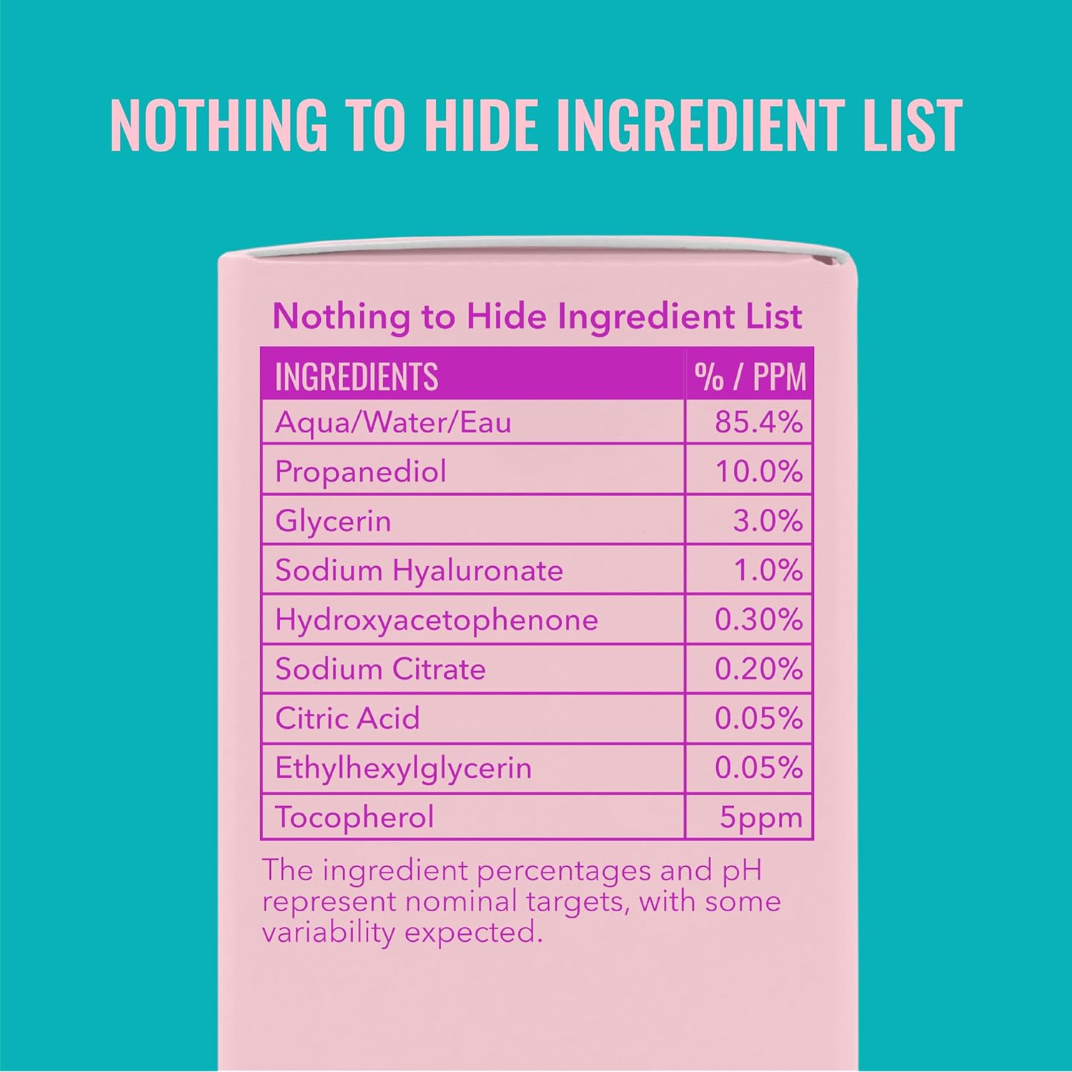 Good Molecules Hyaluronic Acid Serum - 1% Hyaluronic Acid Non-greasy Ultra Hydrating Serum, Facial Moisturizer for Plumper Skin, Skin Care for Face