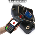 Choliss Shoulder Bag For Women, Rfid Anti-Theft Crossbody Bags For Women, Vegan Leather Purse Handbags With Zipper Closure