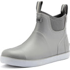 Men'S Deck Boots, Waterproof Ankle Rain Boots Men Anti-Slip Traction, Outdoor Rubber Fishing Garden Boots High-Performance Shoes For Farming
