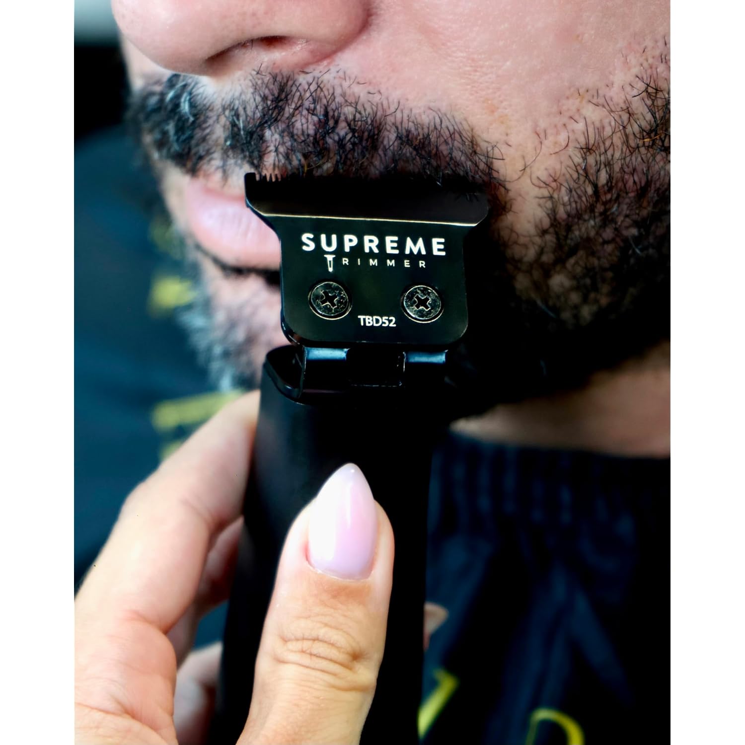 Supreme Trimmer T Shaper - Quiet Cordless Beard & Hair Trimmer For Men | 120 Min Runtime, Low Noise, Zero-Gap Dlc Blade | Ideal For Sensitive Skin, Kids & Elderly | St5206
