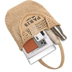 Straw Beach Bags For Women, Large Woven Tote Bag, Summer Shoulder Bag, Hobo Handbag For Vacation, Travel Casual Purse