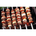 Metal Skewer For Grilling,Kabob Skewer,Flat Bbq Barbecue Skewer,Grilling Skewers Set,Reusable Bbq (14" Skewer(16 Pack))