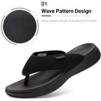 Dream Pairs Women'S Arch Support Soft Cushion Flip Flops Thong Sandals