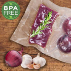 6 Pack 8"X20'(3Rolls) And 11"X20' (3Rolls) Vacuum Sealer Bags Rolls For Food,Commercial Grade, Bpa Free,Puncture Prevention,Great For Sous Vide Cooking