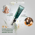 Lifting Power Eye Fluid – Eyelid Lifting Treatment For Hooded Eyes & Fine Lines – Multi-Peptide Eye Serum With Ceramide Ng, Hyaluronic Acid & Palmitoyl Tripeptide-1 – 0.5 Fl Oz / 15 Ml