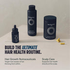 Nutrafol Men's Hair Serum, Clinically Tested to Support Visibly Thicker Hair and Scalp Coverage, Lightweight and Non-Greasy, for Daily Use - 30mL, 1 Bottle