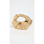 SIMONMILLER Women's Metallic Raffia Lopsy Bag