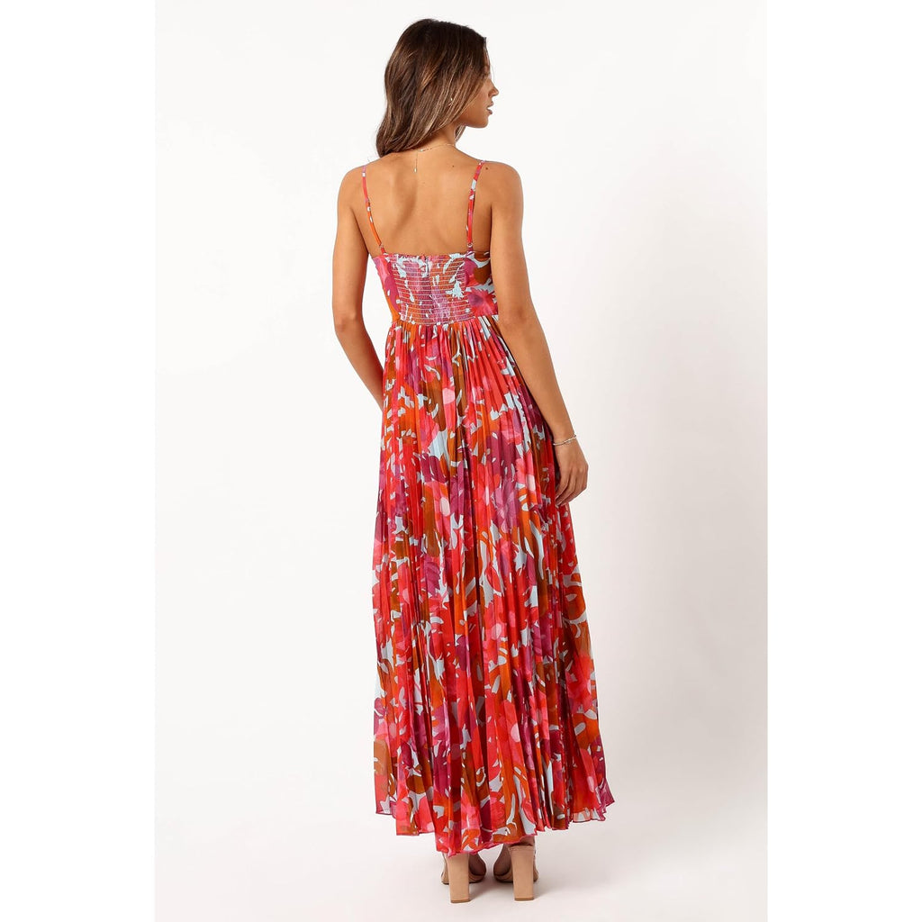 Petal & Pup Women'S Achanti Pleated Maxi Dress