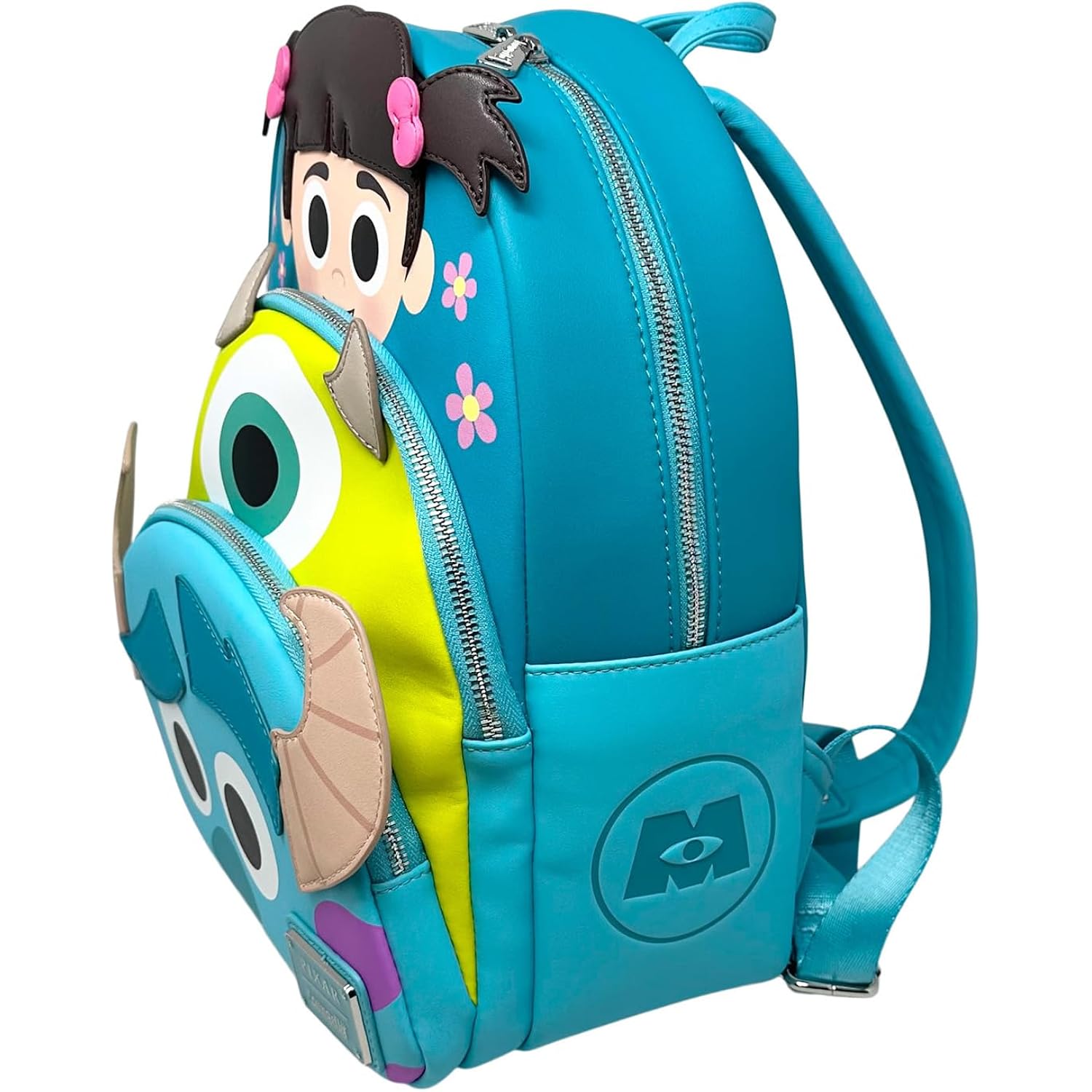 Loungefly Disney Monsters Inc Updated Womens Double Strap Shoulder Bag Purse