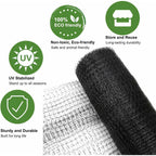 Bird Netting, 7.5 X 100 Ft Heavy Garden Netting Deer Netting For Protect Fruit Trees, Plants And Vegetables Against Birds, Deer, Squirrels And Other Animals