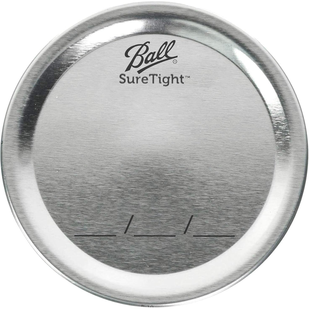 Ball Regular Mouth Mason Glass Jar Lids (24-Count), Silver