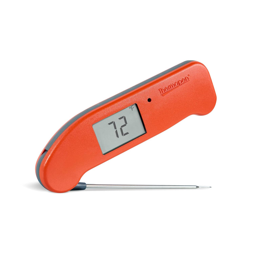 Thermoworks Thermapen One, No. 1 Recommended Instant-Read Thermometer - Cayenne Pepper Red
