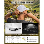Performance Running Hat for Women Men – UPF 80+ Baseball Cap, Lightweight Breathable Cooling Mesh Quick Dry for Golf