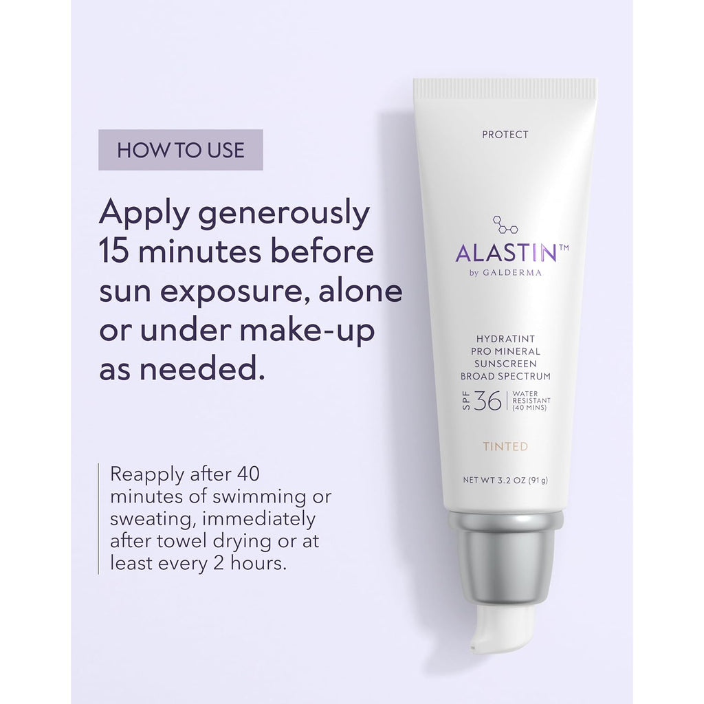 Alastin Skincare Hydratint Pro Mineral Tinted Sunscreen For Face & Neck With Spf 36 (3.2 Oz) 2-In-1 Tinted Daily Moisturizing Sunblock | Fragrance-Free, Water-Resistant