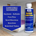 Blue Magic Waterbed Conditioner, 8 Oz Bottle, Protects Vinyl & Extends Life | Keeps Water Fresh, Protects Vinyl, Reduces Odors, And Helps Extend The Life Of Hardside And Softside Waterbeds.